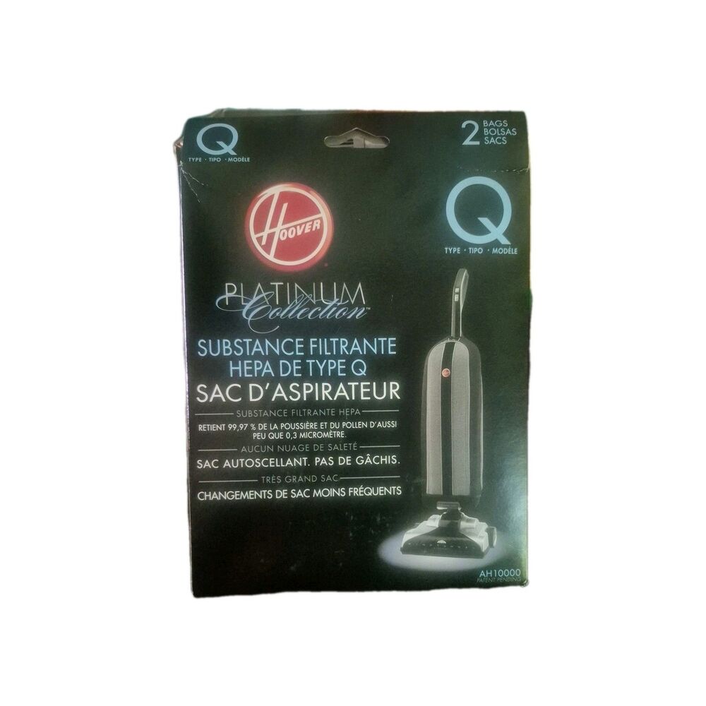 Hoover Platinum Type-Q HEPA Vacuum Bag, 2 Count - Picture 2 of 3